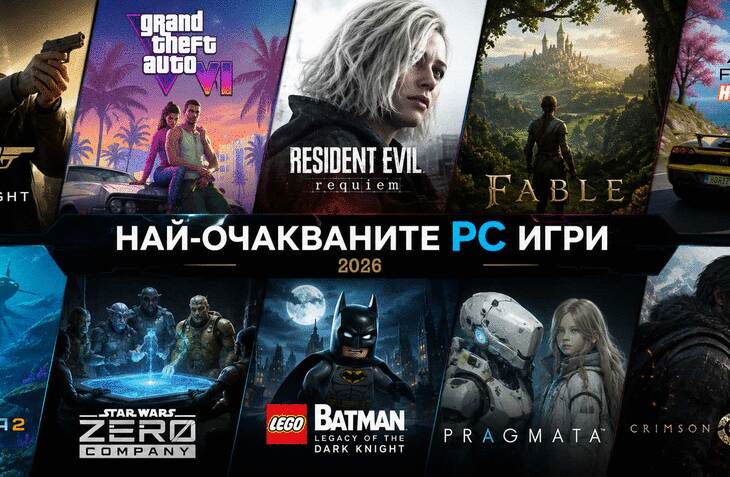 Най-очакваните PC игри през 2026
