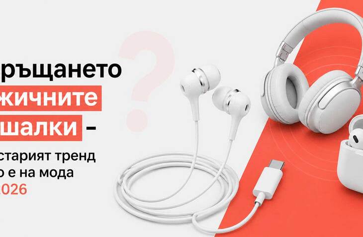 Завръщането на жичните слушалки - защо старият тренд отново е на мода през 2026