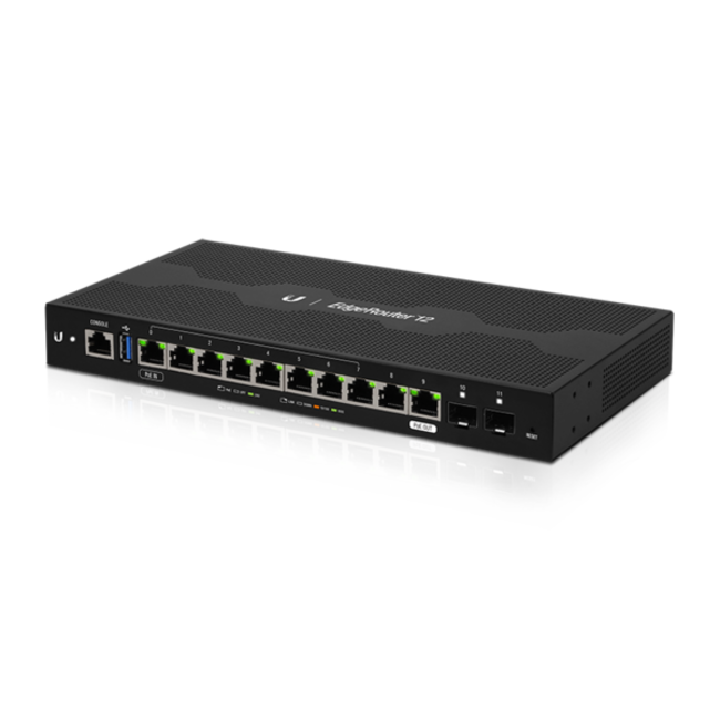 12-портов gigabit рутер Ubiquiti EdgeRouter 12 ER-12 с 2SFP порта