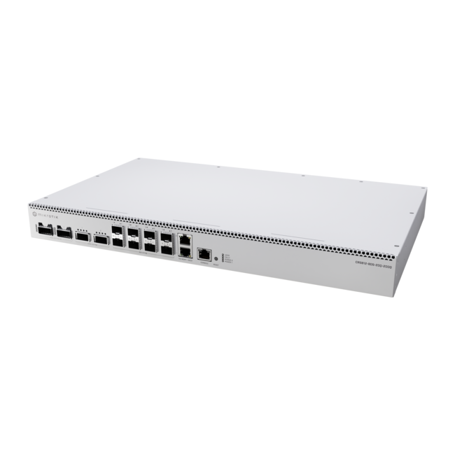 14-портов Комутатор MikroTik CRS812-8DS-2DQ-2DDQ-RM