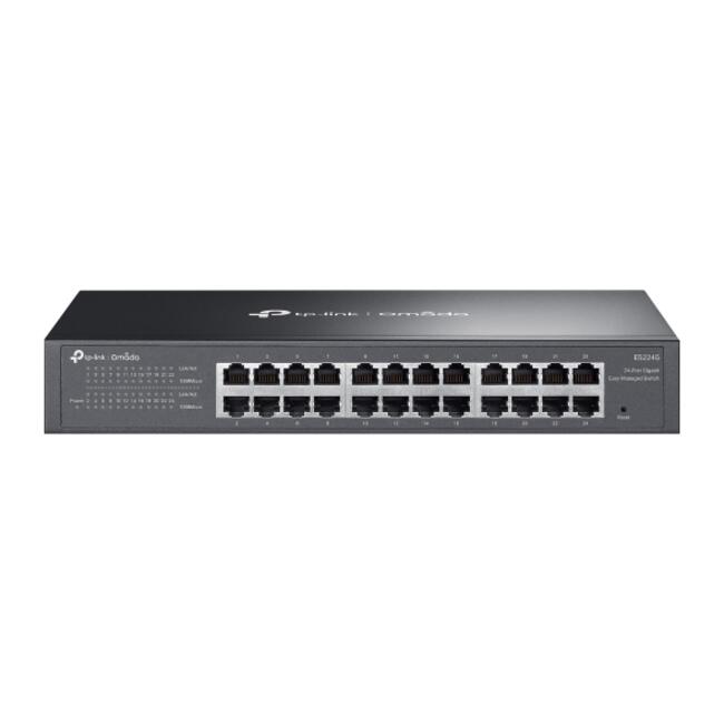 24-портов комутатор TP-Link Omada ES224G Gigabit Easy Managed Switch
