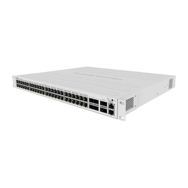 48-портов Gigabit облачен рутер MikroTik CRS354-48P-4S+2Q+RM