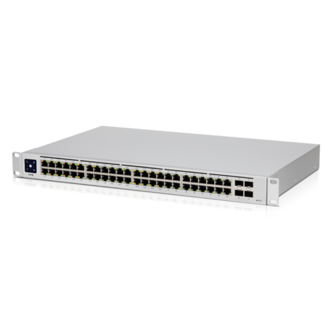 48-портов управляем PoE комутатор Ubiquiti UniFi Switch USW-48-POE