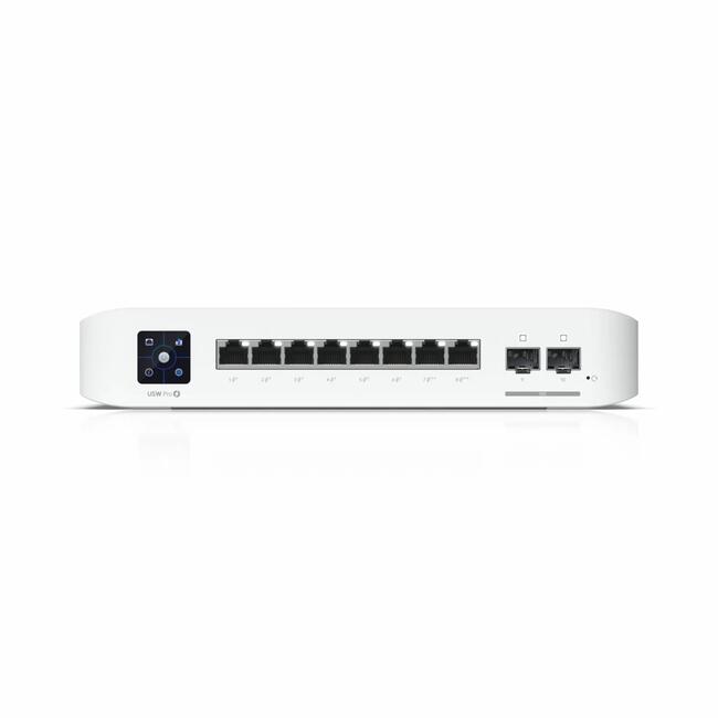 8-портов гигабитен комутатор Ubiquiti UniFi Switch USW-Pro-8-PoE 8 PoE 120W