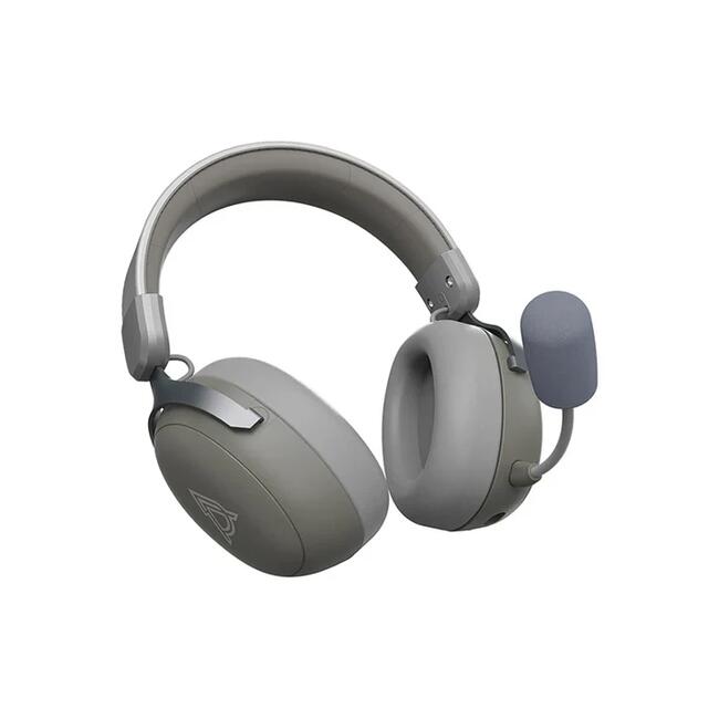 Ajazz безжични геймърски слушалки Wireless Gaming Headphones - AHM08 MAX Gray, White - Bluetooth , 2.4G