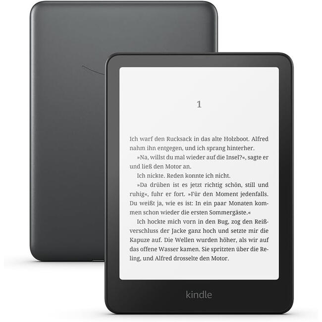 Amazon четец за електронна книга Kindle Paperwhite Signature Edition, 32 GB, Wi-Fi, тъчскрийн