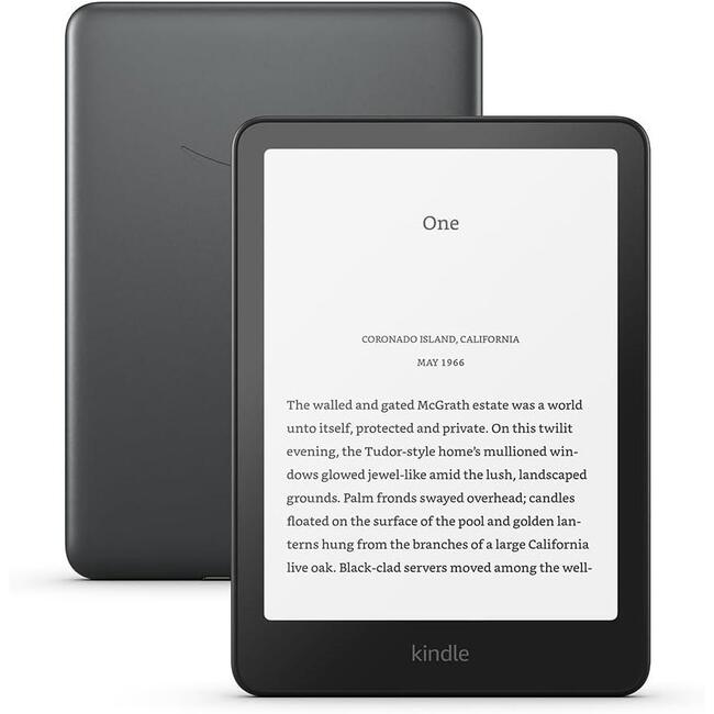 Amazon Kindle eBook четец Paperwhite Signature Edition - 7 инча дисплей, 32 гигабайта памет