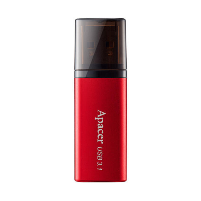 Apacer USB флаш памет AH25B – 64 GB, USB Type-C 3.2 поколение 1, червена, бърз пренос на данни