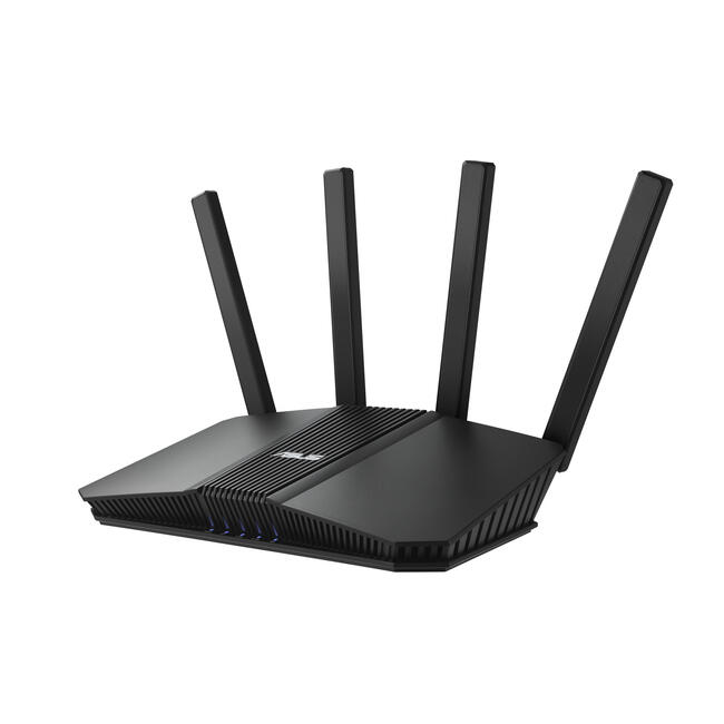 ASUS безжичен рутер RT-BE82U, BE6500, 2,5-гигабитов Ethernet, двубандов 2,4 GHz / 5 GHz, черен