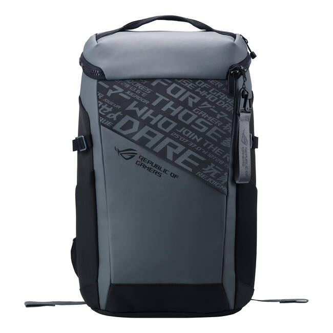 ASUS геймърска раница ROG Ranger BP2701 Cybertext Edition - за лаптоп 18 инча, 45,7 см, черно-сива