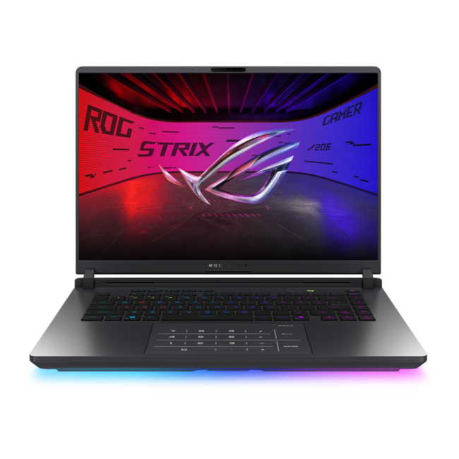 ASUS геймърски лаптоп ROG Strix G16 G615JMR-RV063, 16-инчов екран, Intel Core Ultra, NVIDIA RTX