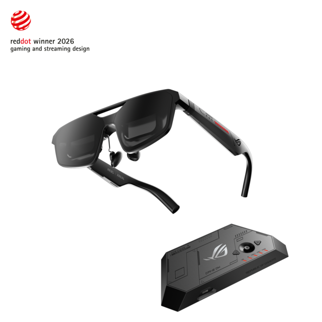 ASUS геймърски очила ROG XREAL R1 - Micro-OLED дисплей, честота на опресняване 240 херца за игри