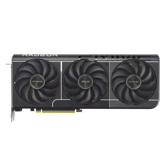 ASUS Видео карта PRIME Radeon RX 9060 XT OC - 16GB GDDR6, овърклокната версия за гейминг компютри