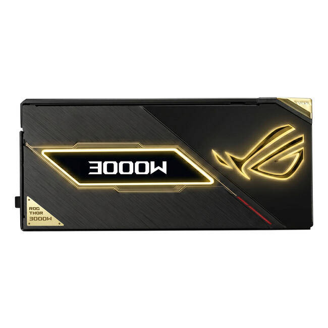 ASUS захранващ блок ROG Thor 3000W Titanium III Edition, 3000 W, 80 PLUS Titanium, ATX, черен