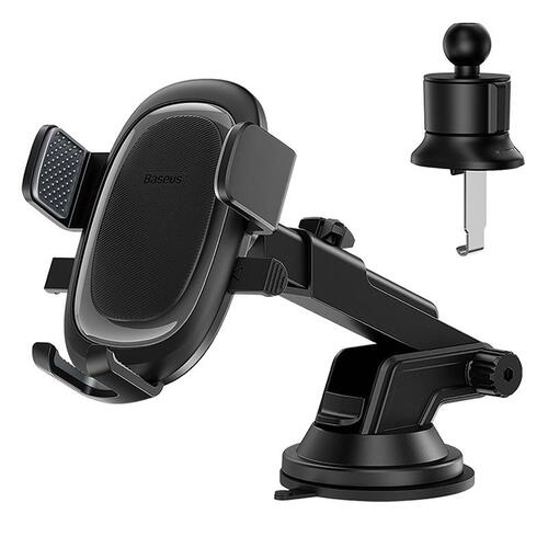 Baseus UltraControl Pro Series Clamp-Type Car Holder Set Cluster Black