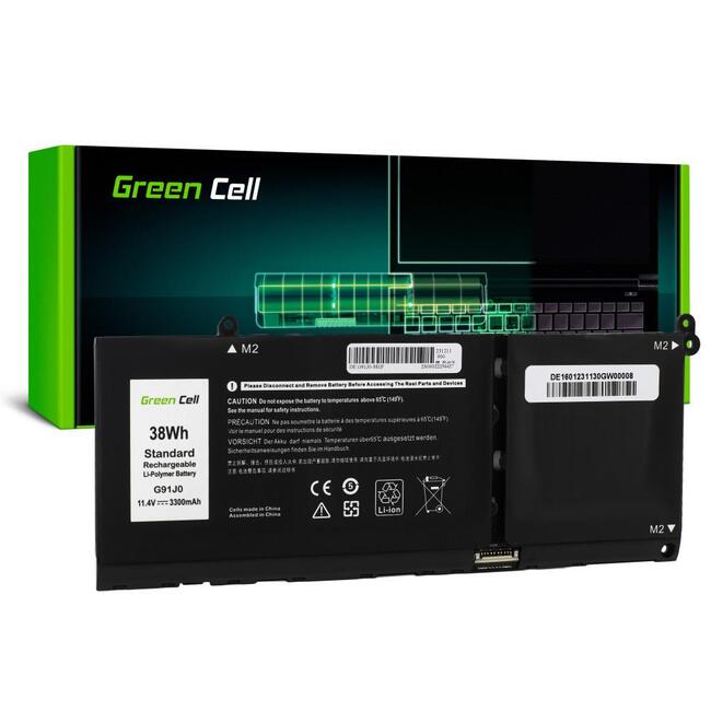 Батерия за лаптоп  Dell Latitude 3320 3330 3520 Inspiron 15 3511 3525 5510 G91J0  11.4V 3300mAh LiPo GREEN CELL