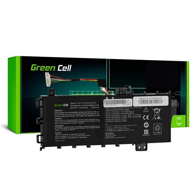 Батерия за лаптоп GREEN CELL ASUS B21N1818 C21N1818-1 for Asus VivoBook 15 A512  7,6V 4150mAh LIPO