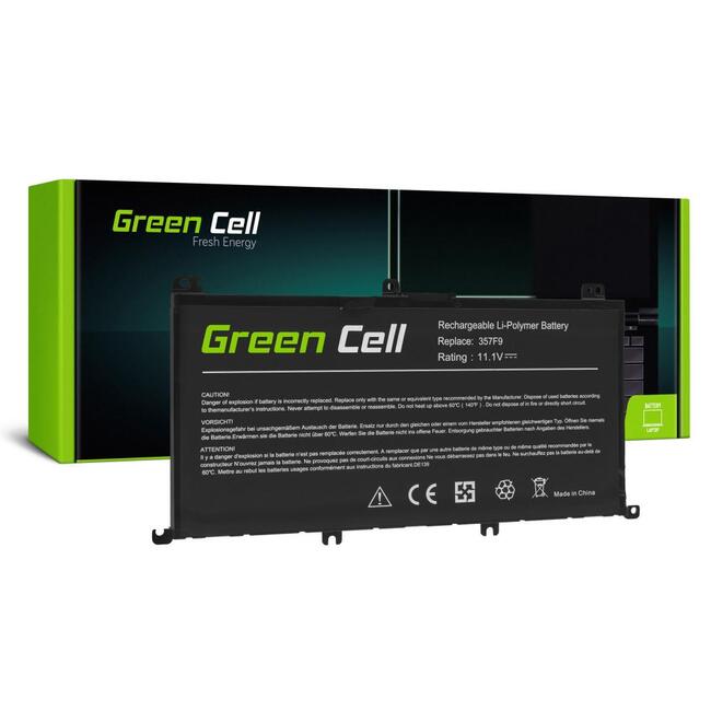 Батерия за лаптоп GREEN CELL,  Dell Inspiron 15 5576 5577 7557 7559 7566 7567  357F9 11.1V 4200mAh