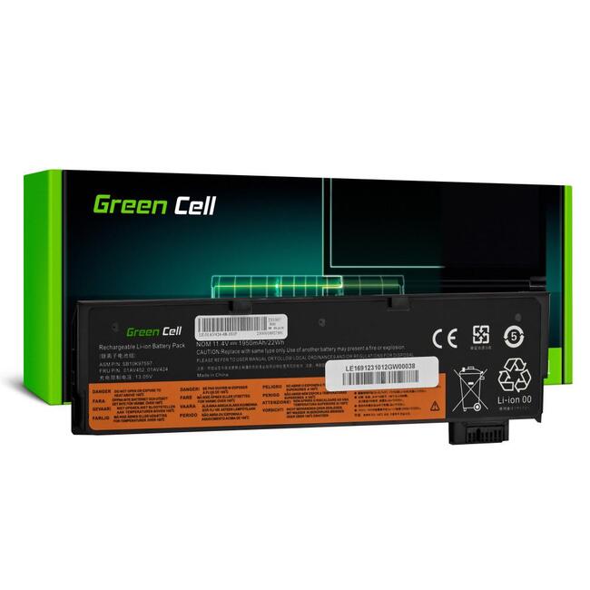 Батерия за лаптоп  Lenovo ThinkPad T470 T480 T570 T580 T25 01AV422 01AV490 LiPo 11,4V 1950mAh GREEN CELL