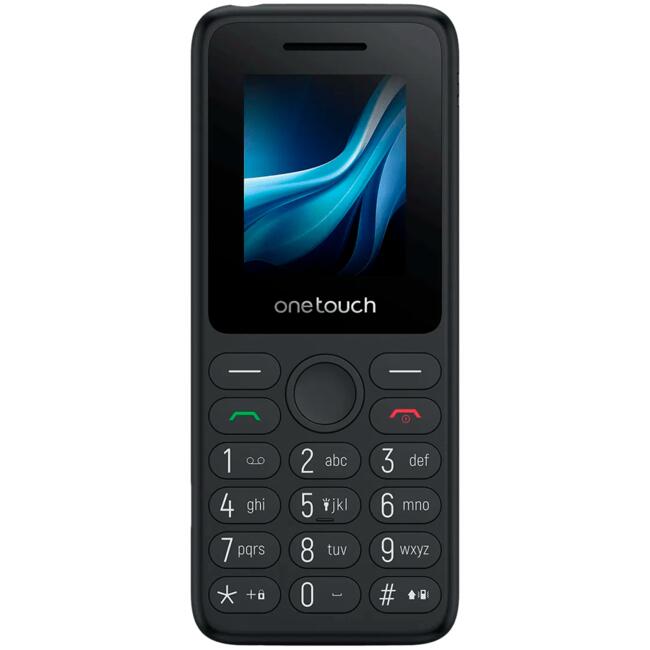 Без марка мобилен телефон 4G VoLTE - 1.8-инчов дисплей, 1030 mAh батерия, с тъмносив дизайн