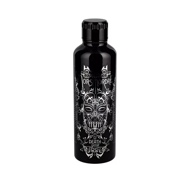 Бутилка Paladone Harry Potter: Death Eater - Metal Water Bottle