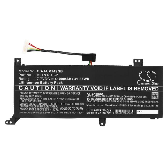 Cameron Sino батерия за лаптоп Asus B21N1818-2, 0B200-03450400 - литиево-полимерна, 7.7 V, 4100 mAh