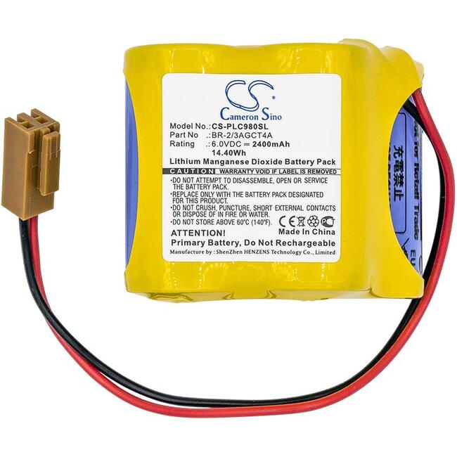 Cameron Sino Батерия за програмируем логически контролер CS-PLC800SL, Li-MnO2, 3V, 2600 mAh