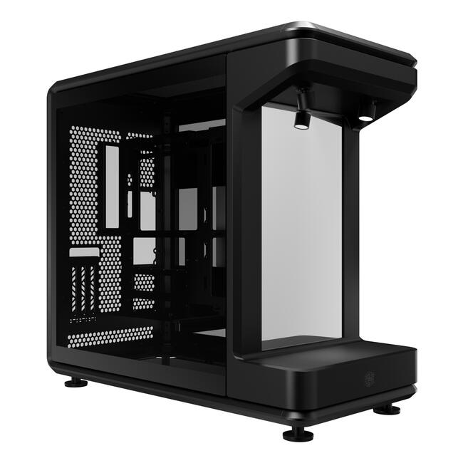 Cooler Master компютърна кутия MASTERFRAME 360 STAGE MIRROR, Full Tower, черна и прозрачна