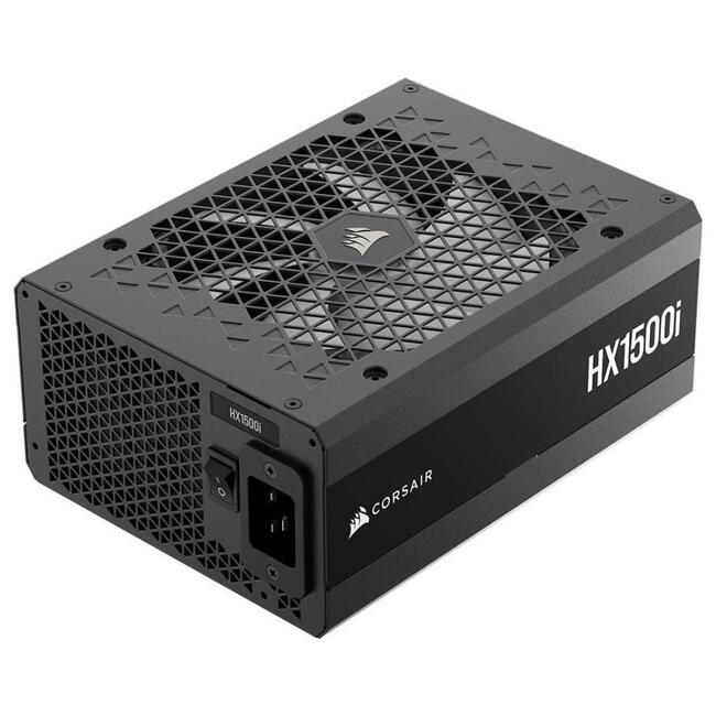 Corsair захранващ блок HX1500i – 1500 W, 80 Plus Platinum, ATX 3.1, напълно модулен дизайн