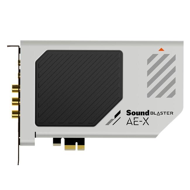Creative звукова карта SoundBlaster AE-X - Hi-Res звук, PCI-E цифрово-аналогов преобразувател