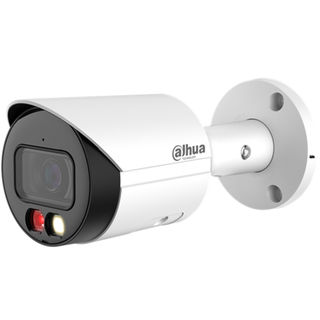 Dahua IP камера HFW2449S-S-IL-0360B, 4MP, интелигентно двойно осветление, 3.6 мм, слот за карта