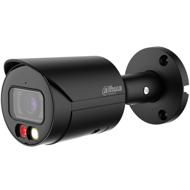 Dahua IP камера IPC-HFW2249S-S-IL-0280B-BLACK, 2 мегапиксела, булет, смарт двойно осветяване