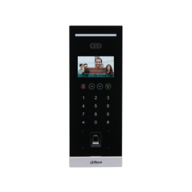 Dahua IP многопостово устройство VTO6541H-S2 D – външен панел, лицево разпознаване за видеодомофон