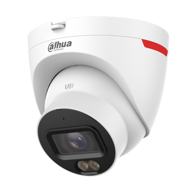 Dahua Камера IP IPC-HDW2449T-S-LED-0280B-PRO, 4 MP, обектив 2.8 мм, LED цветно нощно виждане