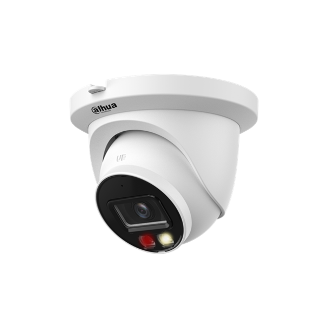 Dahua Камера IP IPC-HDW2649TM-S-IL-0280B, 6 мегапиксела, Eyeball дизайн, фиксиран обектив 2.8 мм