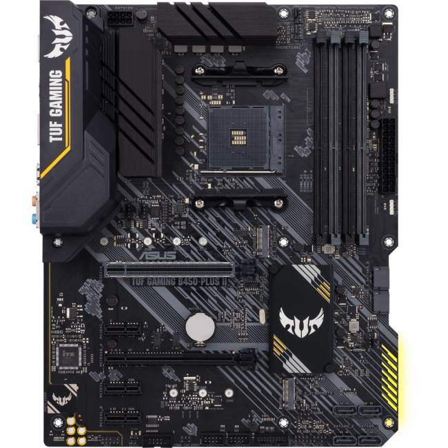 Дънна платка ASUS TUF GAMING B450-PLUS II, socket AM4