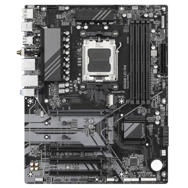 Дънна платка GIGABYTE B650 UD AX, AM5