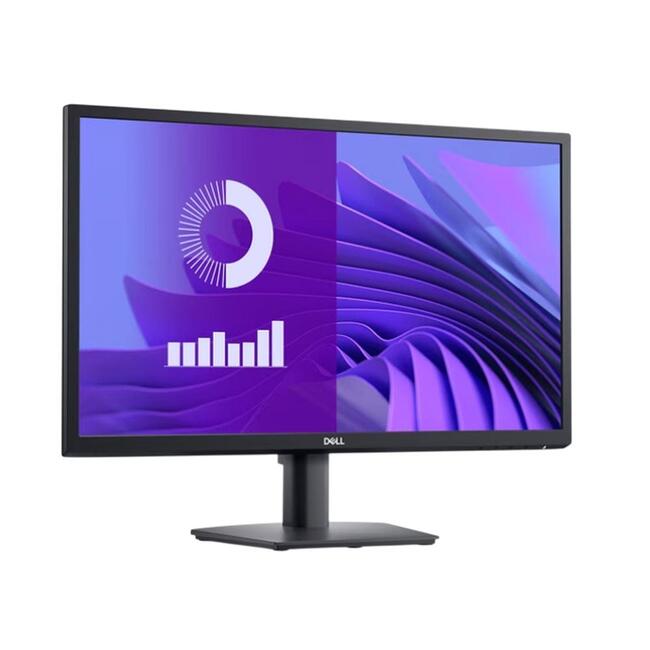 Dell Монитор E2425H - с диагонал 23.8 инча, VA LED панел, 75 Hz, 5 ms, яркост 250 кд/м², черен