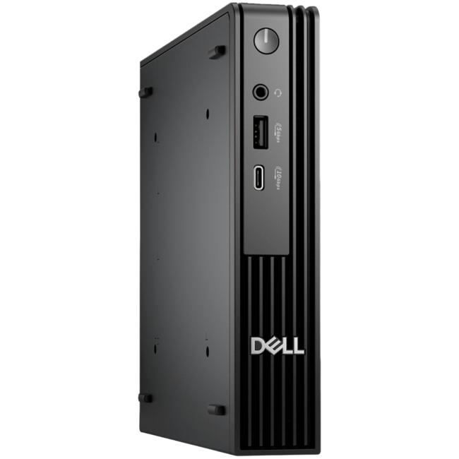 Dell Pro Micro (QCM1250), Intel Core Ultra 5 235T (14C, 13 TOPS NPU, up to 5.0GHz), 8GB (1x8GB) DDR5, 512GB M.2 SSD, Integrated Graphics, WiFi+BT, BG KBD, Mouse, Ubuntu, 3Y ProSupport