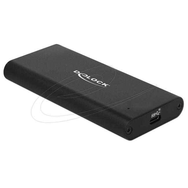 Delock Външно чекмедже - M.2 NVMe PCIe SSD, SuperSpeed USB 10 Gbps, USB Type-C