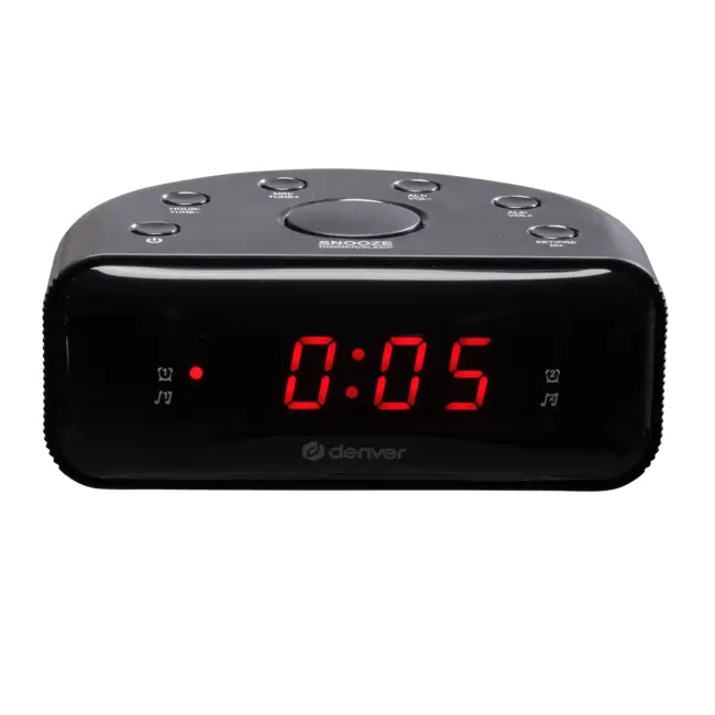 Denver радио часовник CR-430MK2 – FM тунер, двойна аларма, LED дисплей за спалня и нощно шкафче