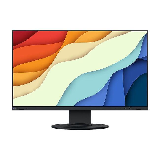 EIZO Монитор FlexScan EV2400R, 23.8-инчов IPS екран, Full HD, с HDMI и DisplayPort портове, черен