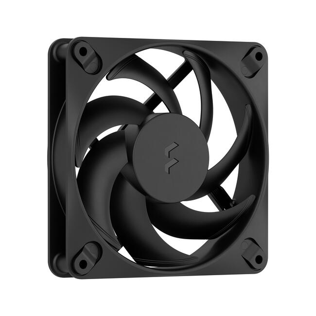 Fractal Design вентилатор за компютърна кутия Dynamic 3 Black, 120 мм, черен, стандартен размер