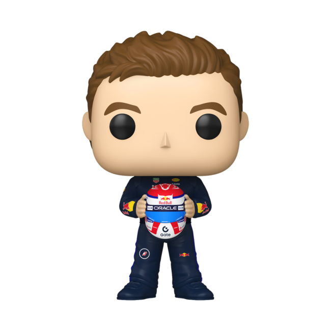 Funko Pop! Фигурка Racing Oracle Red Bull Max Verstappen Holding Helmet #17 - винилова, за колекция