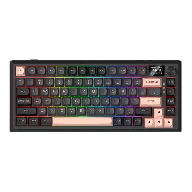 Геймърска механична клавиатура Redragon Eclipse Pro K720GBP-RGB-PRO с Bluetooth и безжична връзка и RGB осветление