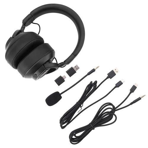 Геймърски слушалки Redragon Spectra Pro H889 с кабел и безжична Bluetooth връзка - черни