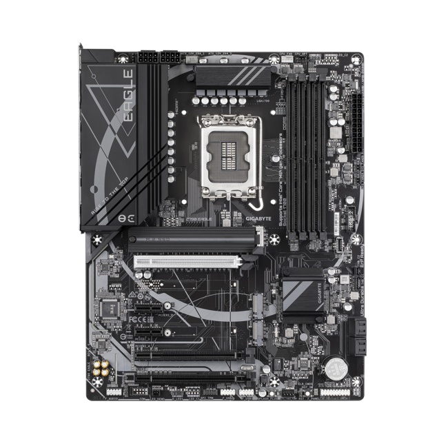 GIGABYTE Дънна платка Z790 EAGLE, чипсет Intel Z790, LGA 1700, за Intel Core 12/13/14 поколение