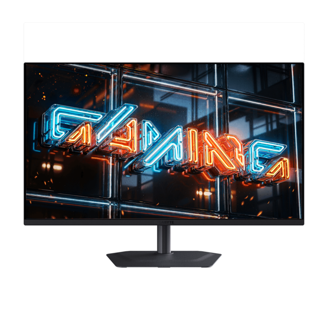GIGABYTE Гейминг монитор MO32U24 - 31.5 инча QD-OLED, 4K UHD, 240 Hz, G-Sync и FreeSync Premium Pro