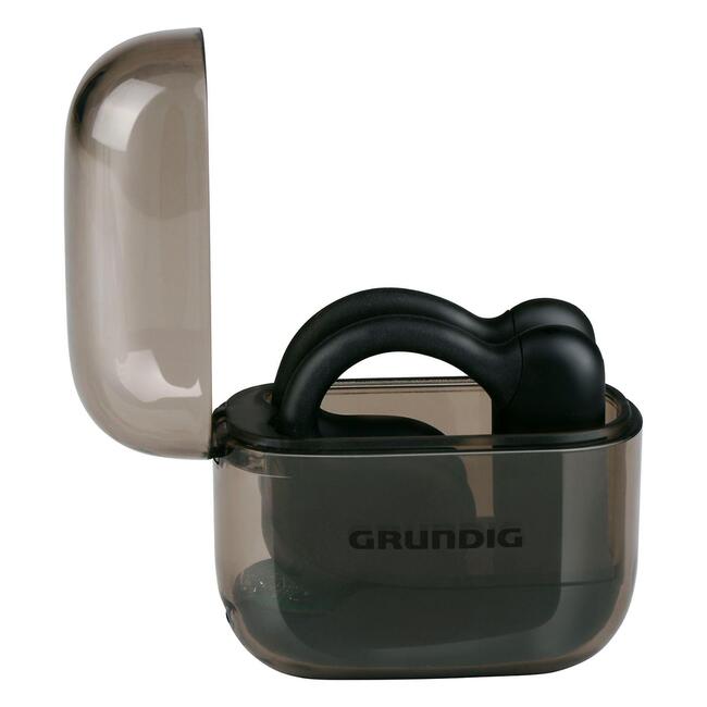 Grundig слушалки OWS – черни, безжични, шумоизолиращи, дълъг живот на батерията