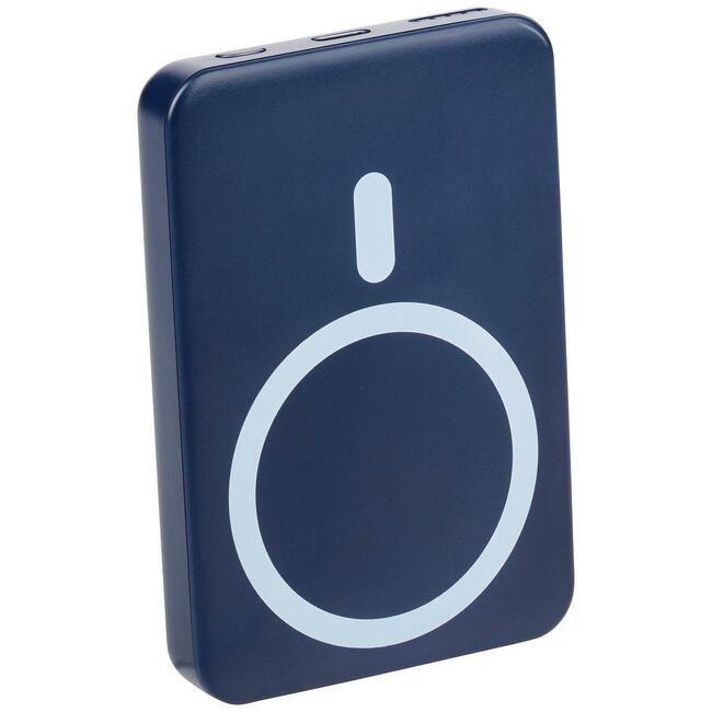 Grundig Външна безжична батерия Magsafe 5000mAh – тъмносиня, компактна, удобна